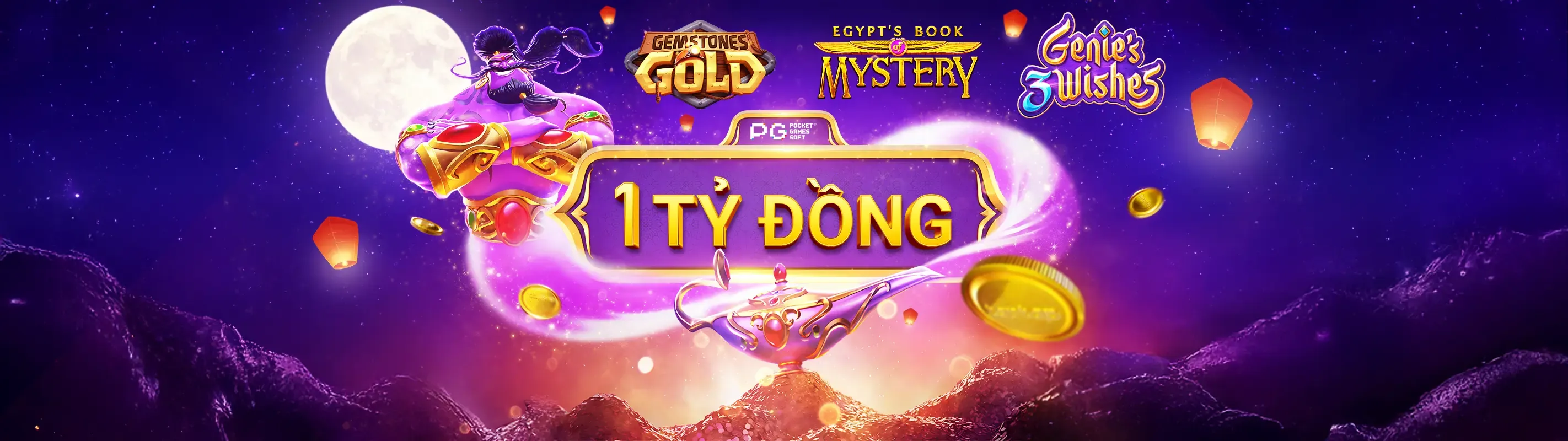 Hình ảnh chính trò chơi Slot tại Bem88 với các biểu tượng may mắn và tiền vàng